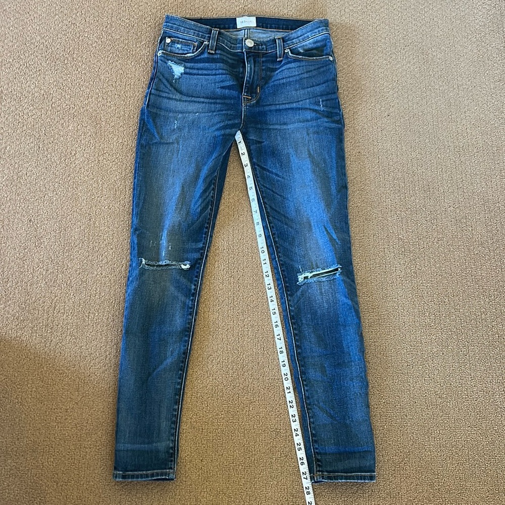 Hudson skinny jeans, size 27